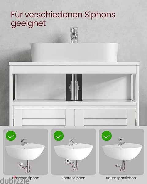 under sink white cabinet 4