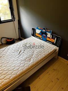 kids bed with formula 1 backboard (mattress not included) 0