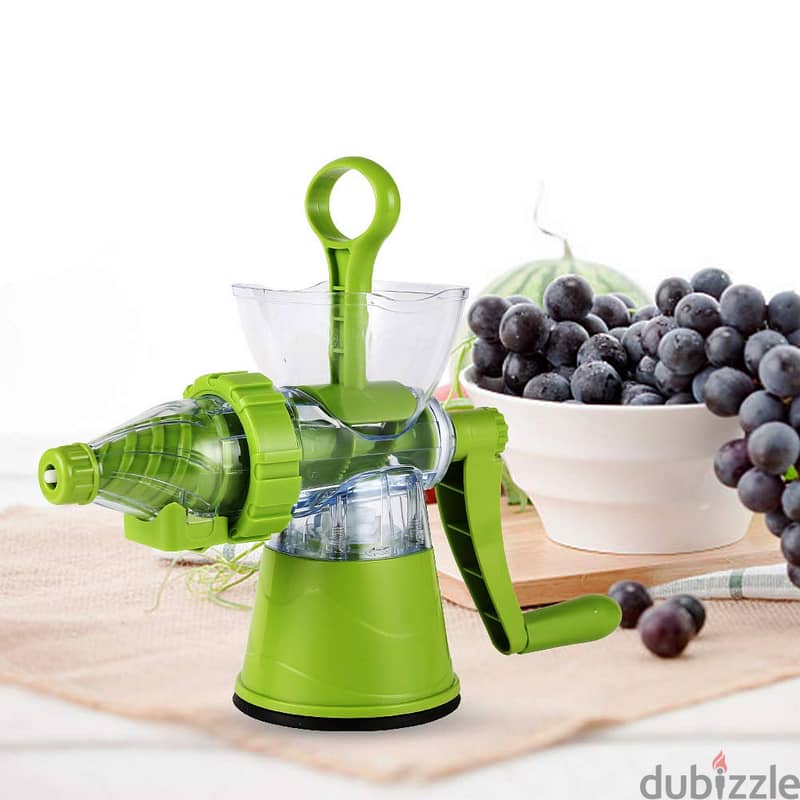 Manual Hand Crank Multifunctional Juicer Juicer Single Drill Health 1