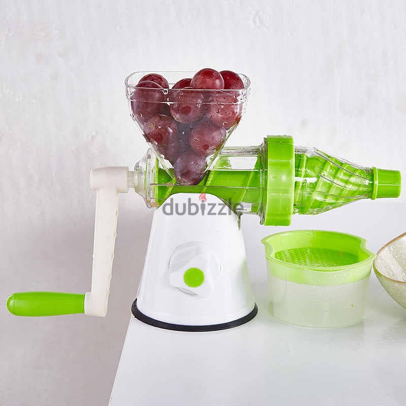 Manual Hand Crank Multifunctional Juicer Juicer Single Drill Health 2