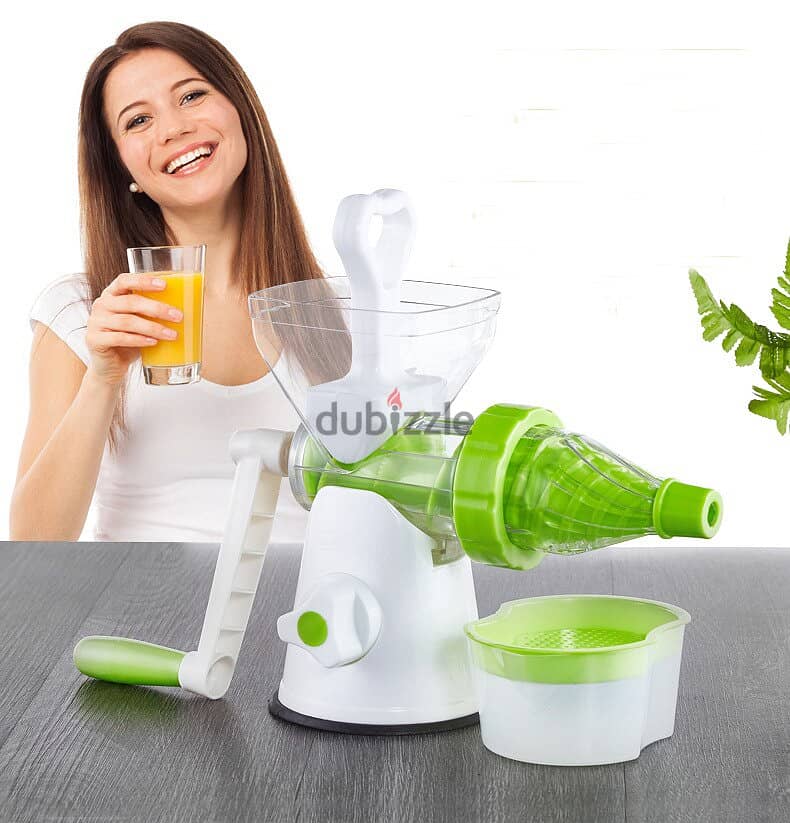 Manual Hand Crank Multifunctional Juicer Juicer Single Drill Health 3