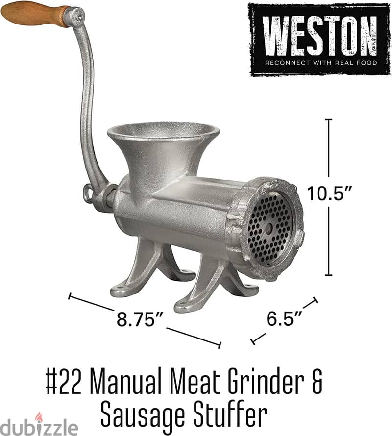 Manual Tinned Meat Grinder and Sausage Stuffer 4