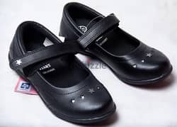 school shoes for girl; size 34, leather حذاء للاطفال 0