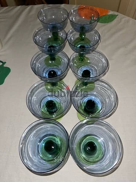 Glass bowls 4