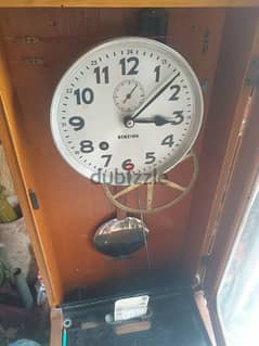 antique clock Benzing,german,very rare