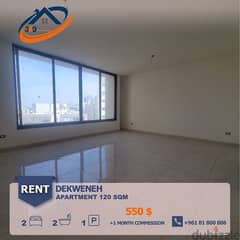 For Rent in DEKWENEH-DEKWANEH-DEKWENE شقة للايجار في الدكوانة