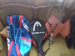 Head tennis bag for 6 Racket and Racket for sale