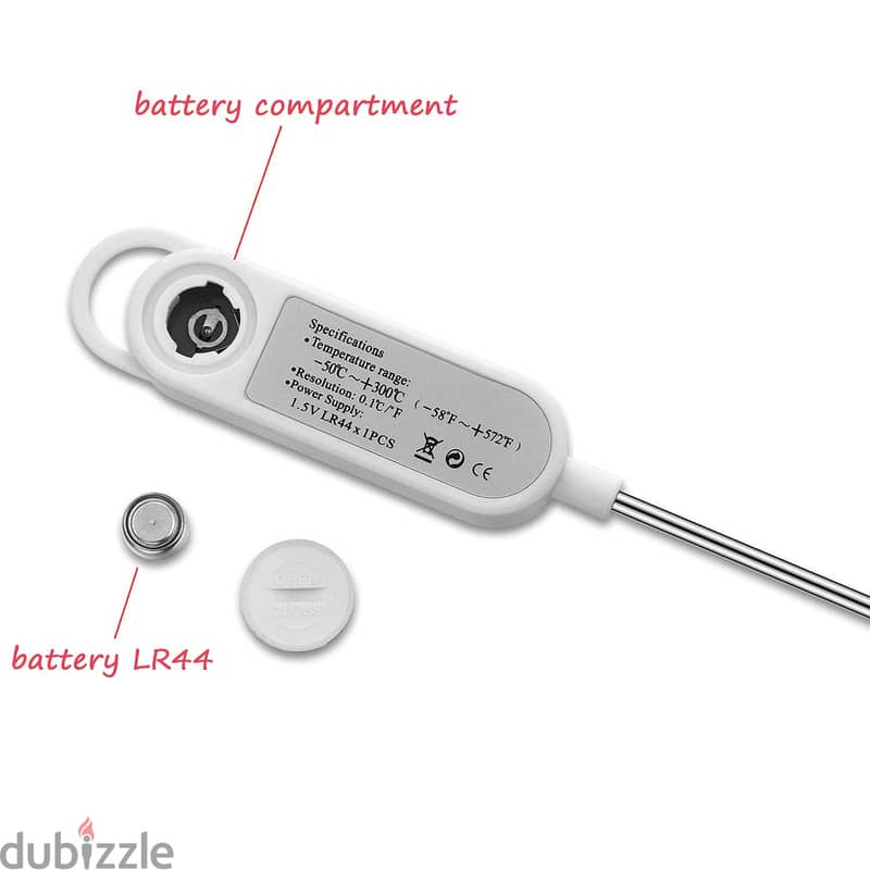 Meat Food Candy Thermometer, Probe Instant Read Thermometer, Digital 7