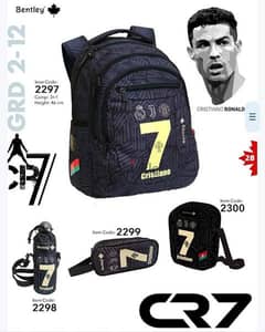 Messi or Ronaldo? School bags sets 0