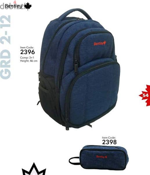 school and camping backpack sets 2