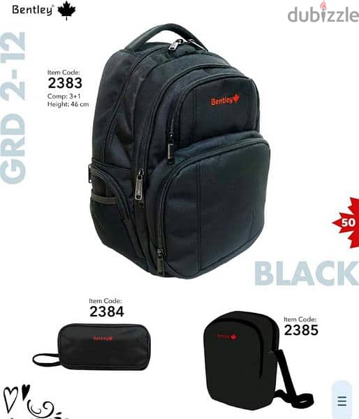 school and camping backpack sets 4