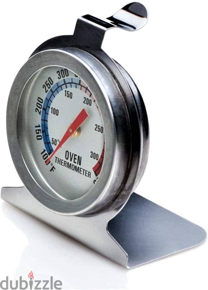 Oven Thermometer -100 to 600 Degrees With Easy Read Dial, Gray 1