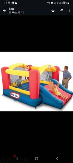 trampoline jeux gonflable inflatable game