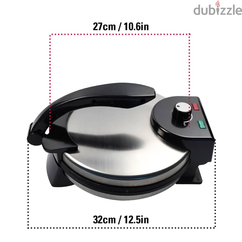 Nonstick Chappathi Roti Maker Big Size with Temperature Control 1