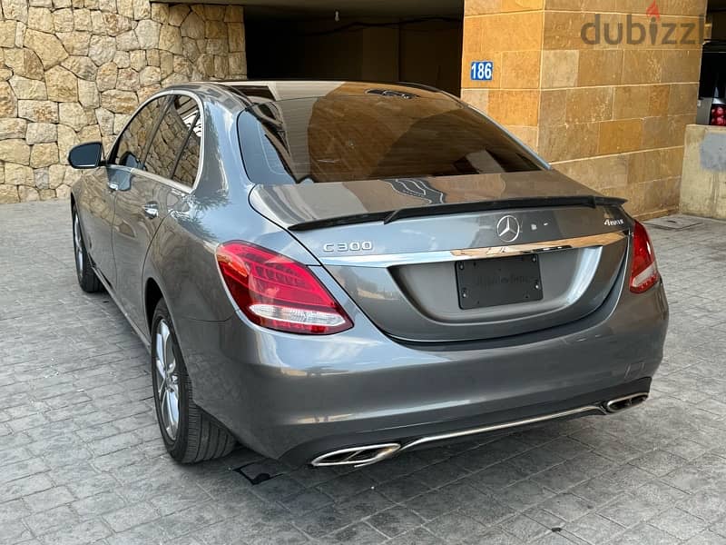 Mercedes C 300 4 Matic 2017 69000 Miles clean car fax full options 3