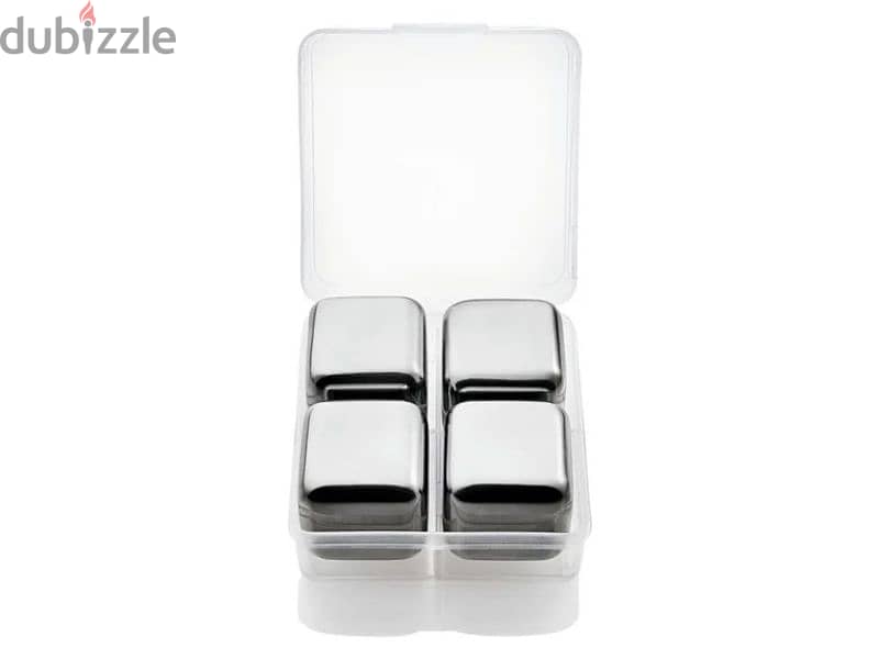 stainless steel ice cubes 1