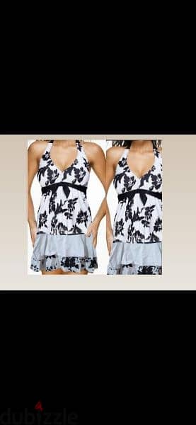 short ruffle dress black white s to xxL 1=7$ or 3= 15$ 2