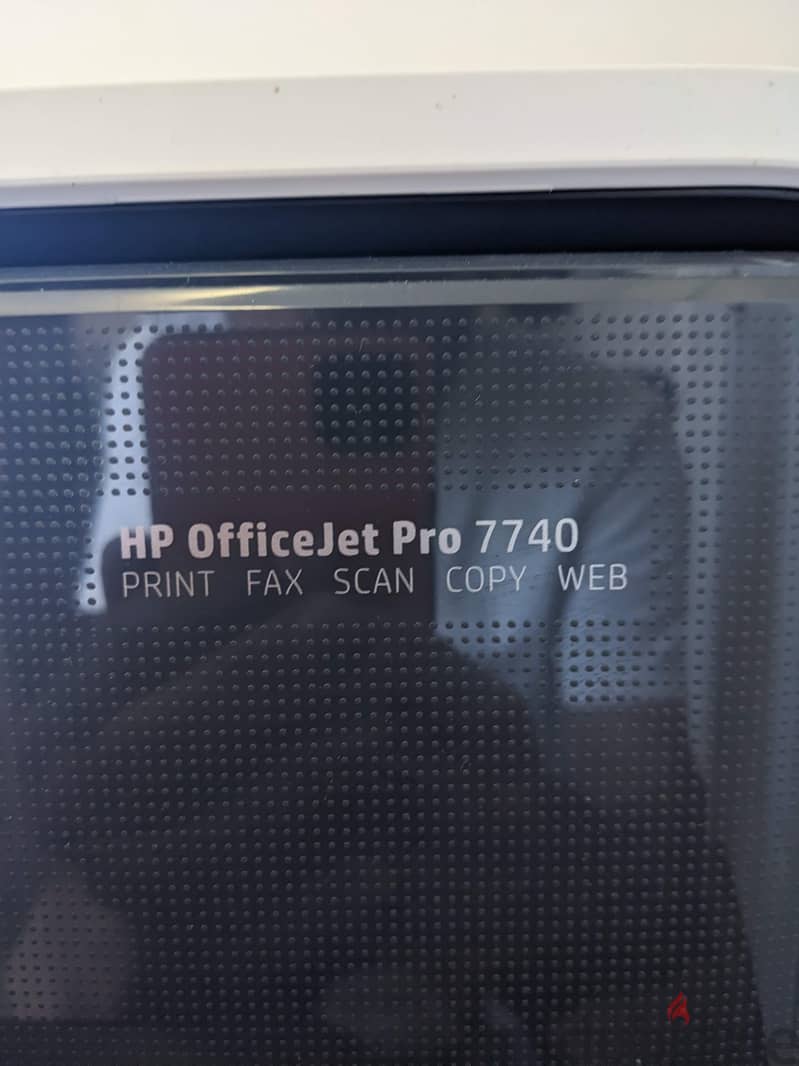 HP OfficeJet Pro 7740 Printer Like New 2