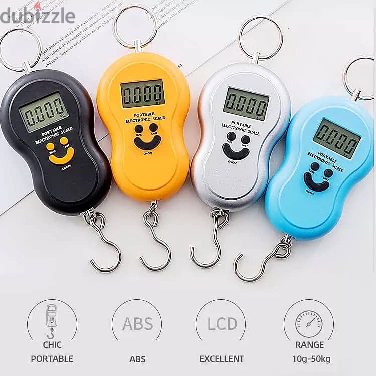 Portable Electronic Travel Luggage Scale (Up to 40kg) 1