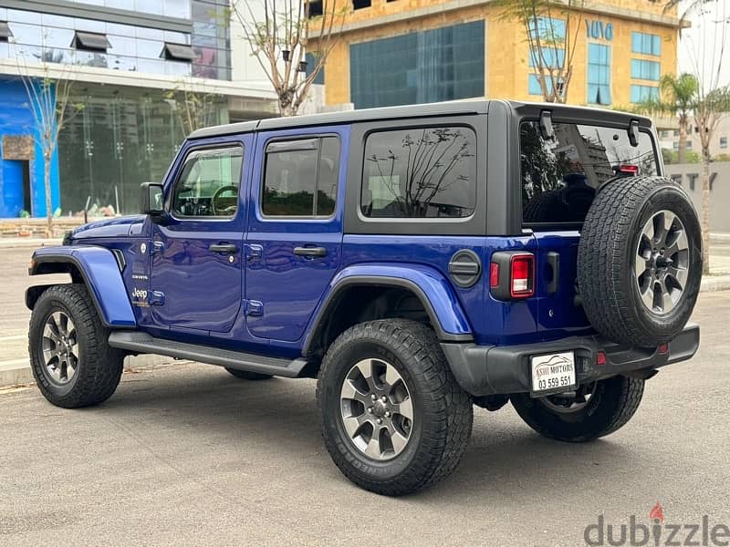 Jeep Wrangler JK Unlimited 2018 سنتر ميرنا الشالوحي 9