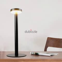 Modern Table Lamp, 2-Level LED Light, Aluminum Body