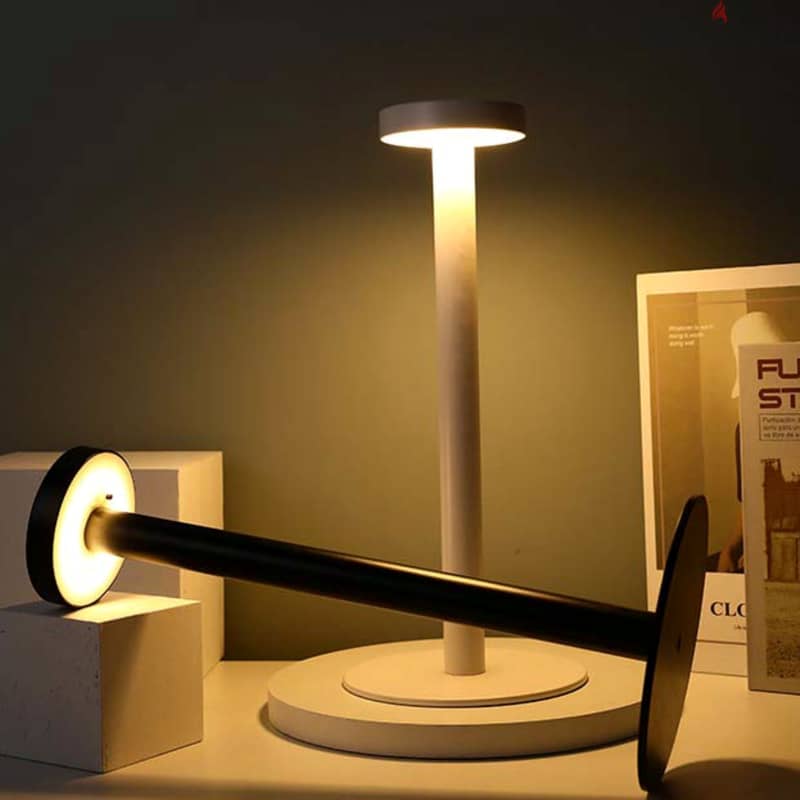 Modern Table Lamp, 2-Level LED Light, Aluminum Body 1