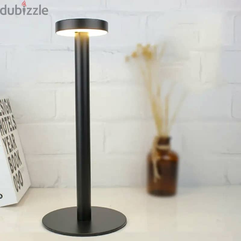 Modern Table Lamp, 2-Level LED Light, Aluminum Body 5