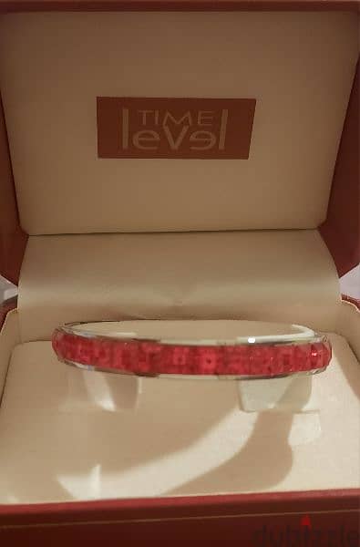 Red / Silver Bracelet