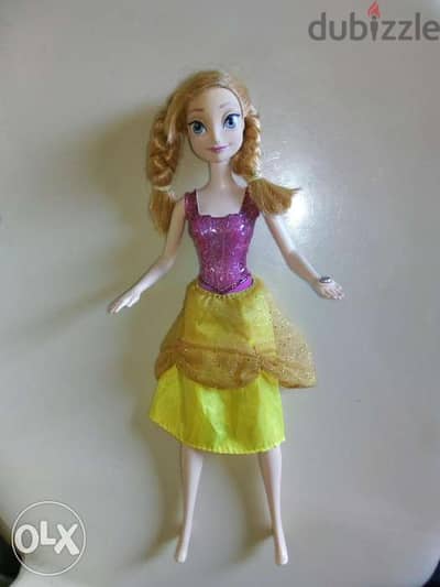 ANNA MUSICAL LIGHT MAGIC Princess as new machine dressed doll=17$