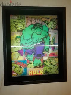 The incredible hulk 3d leticular photo and frame 25*30cm