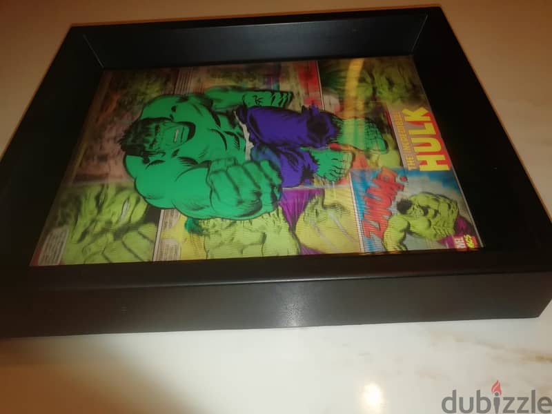 The incredible hulk 3d leticular photo and frame 25*30cm 1