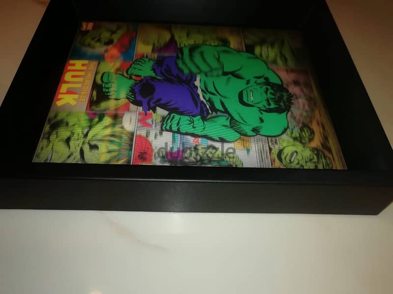 The incredible hulk 3d leticular photo and frame 25*30cm 2