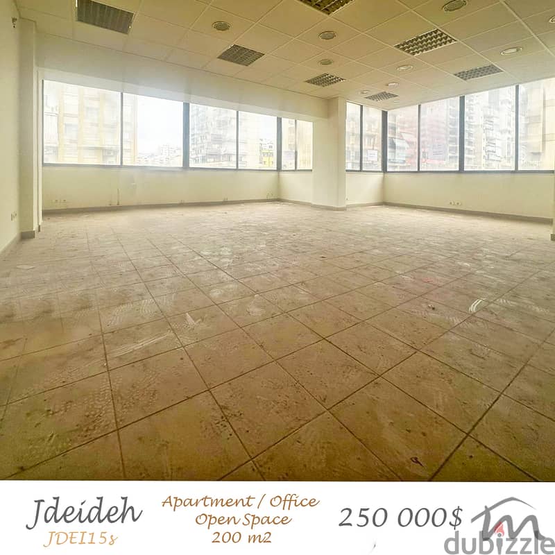 Jdaide | 200m² Open Space Office | Prime Location 0