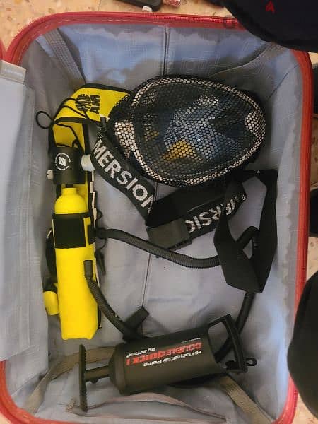 equipments for diving 0