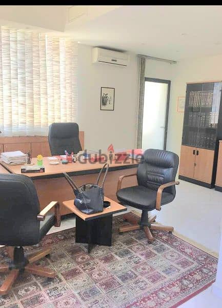 Fully Furnished office in Jdeideh.  Near the Clock Tower roundabout. 0