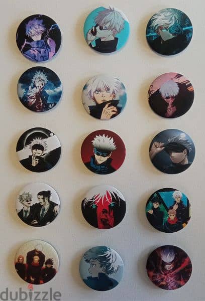 pins and keychains anime and other 5