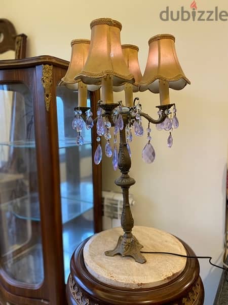 electrical vintage table chandelier 0