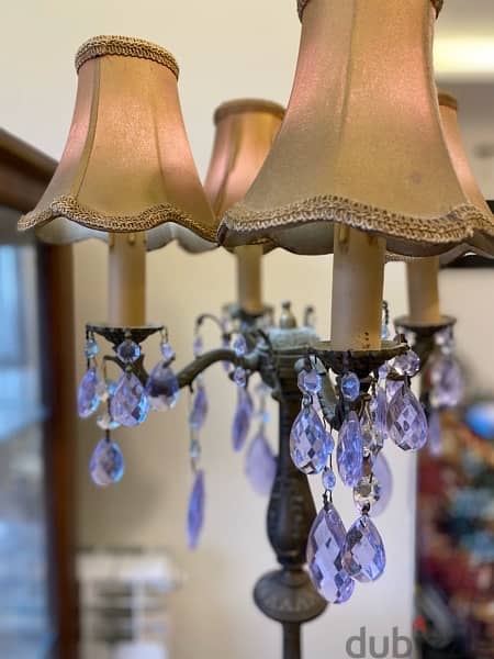 electrical vintage table chandelier 1