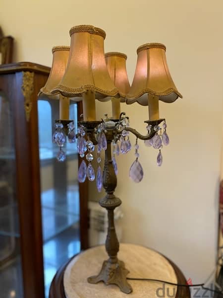 electrical vintage table chandelier 2