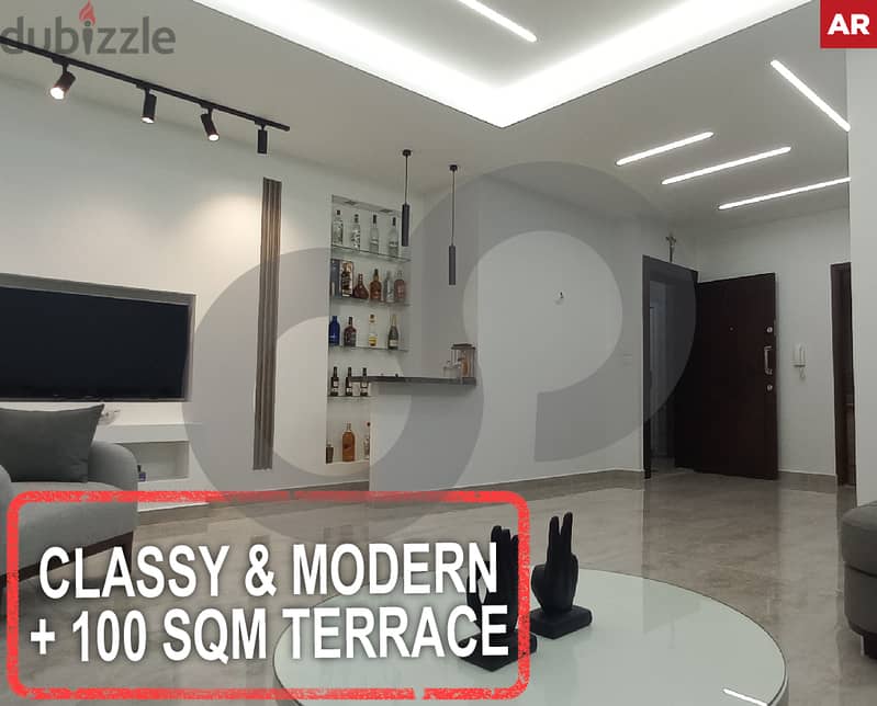 Classy & Modern - TERRACE -Bsaba, baabda/بسابا, بعبدا REF#AR112356 0