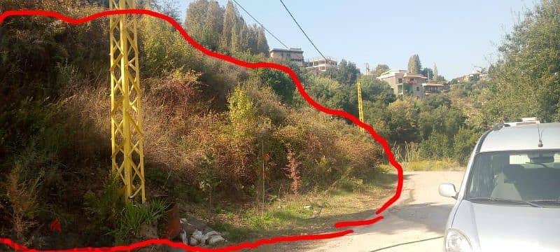 land for sale in yahchouch 50$/m. ارض للبيع في يحشوش ٥٠$/م 2