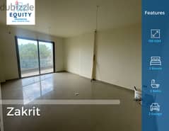 100 SQM Apartment For Sale In Zakrit شقة للبيع في زكريت #CH91346