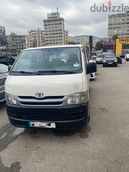 toyota hiace 2009 مصدر الشركةحالة ممتازة ١٢ راكب 0