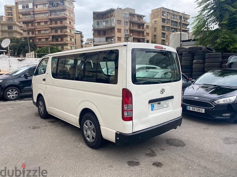 toyota hiace 2009 مصدر الشركةحالة ممتازة ١٢ راكب 3