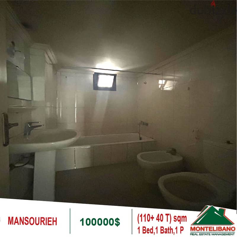 100000$!! ِApartment for sale located in Mansourieh 5