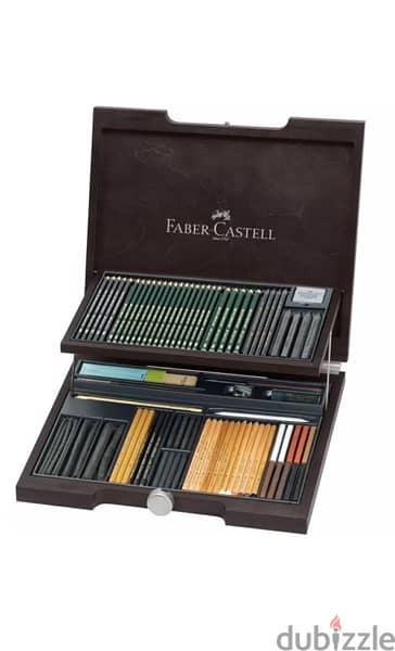 Faber Castell Monochrome Graphite Pencil Set 0