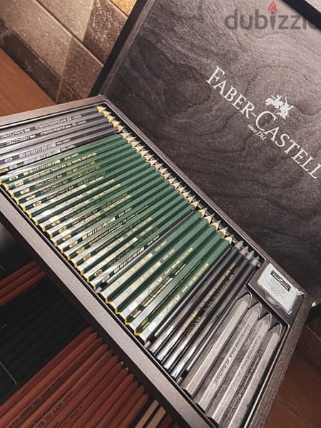 Faber Castell Monochrome Pencil Set 6