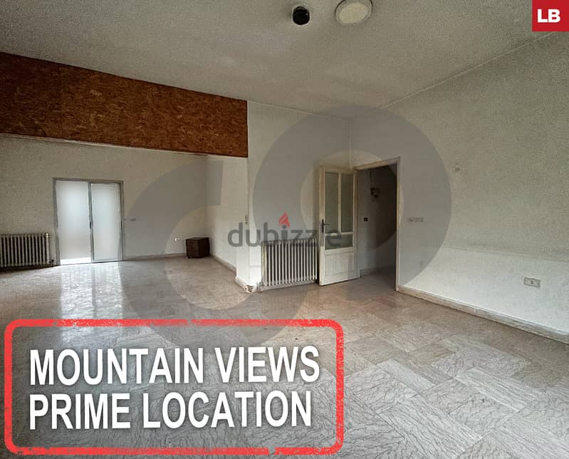 mountain views -Prime location -Aley town/عاليه  REF#LB112376 0