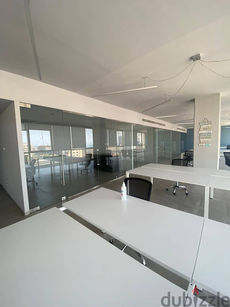 In Dbayeh/220 Sqm Office for Rent في ضبية/ 220 متر مربع مكتب للإيجار 1