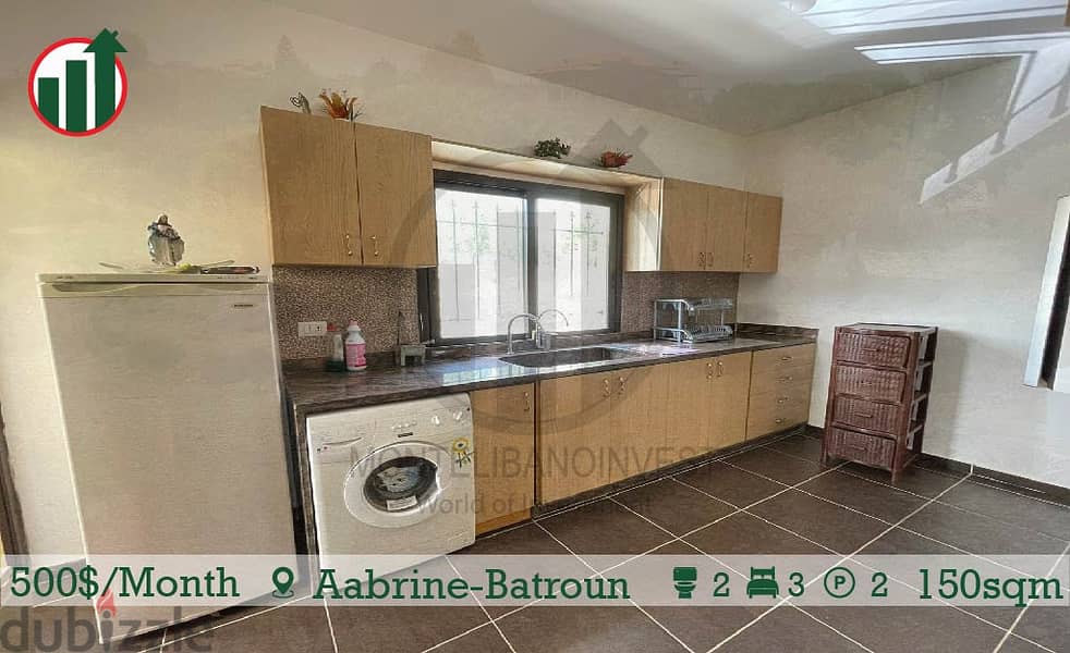 Fully Furnished Apartment for Rent in Aabrine-Batroun!!!! 5